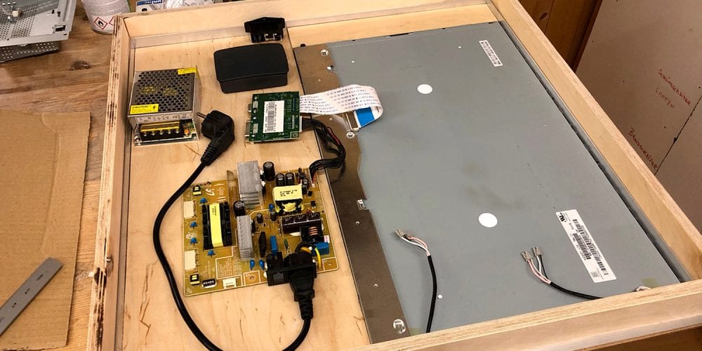 glas seele, Smartmirror Herstellung