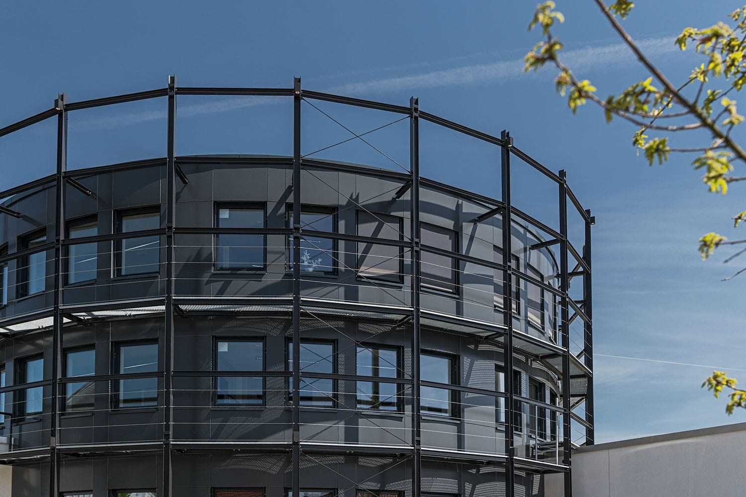 Erdgas Schwaben, Fenster mit eingebautem Sonnenschutz