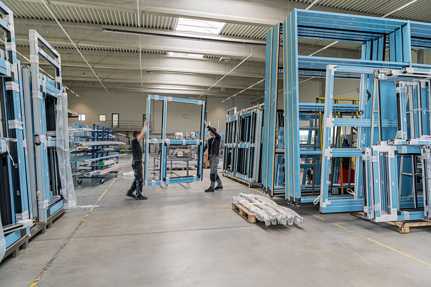 glas seele, Innenbereich der Fertigung