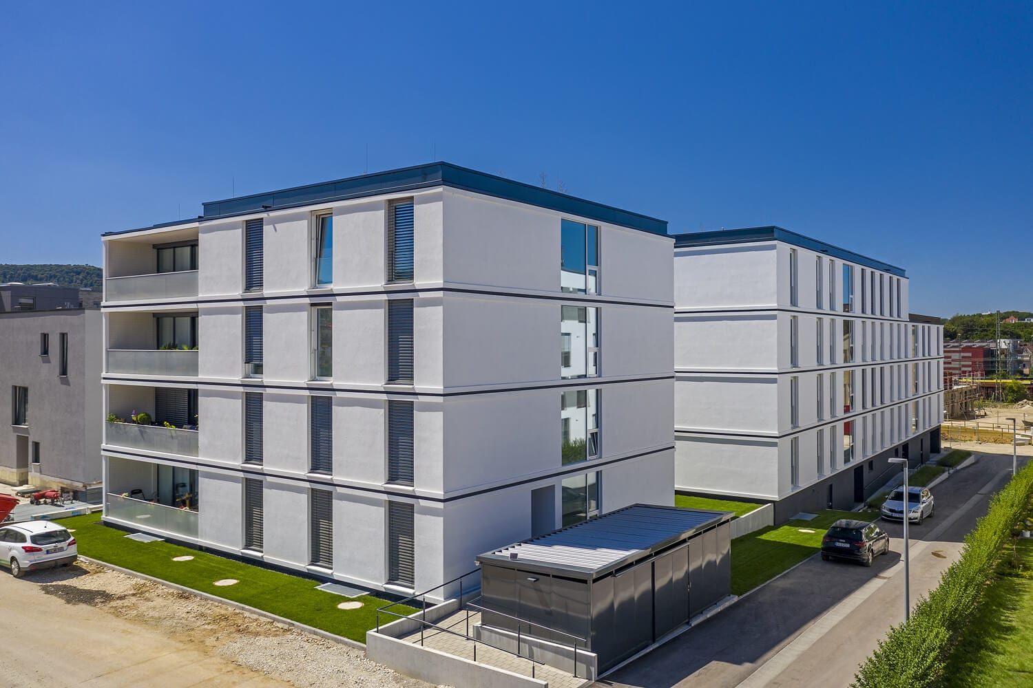 glas seele, Stadtoval Aalen Gebäudeansicht