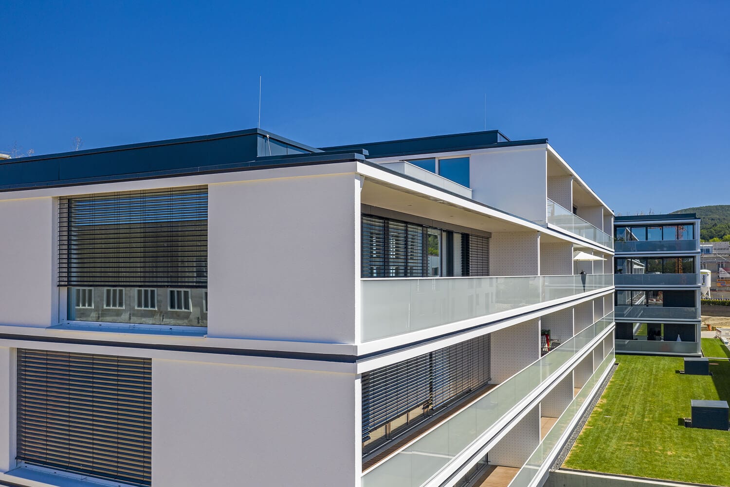 glas seele, Stadtoval Aalen Gebäudeansicht